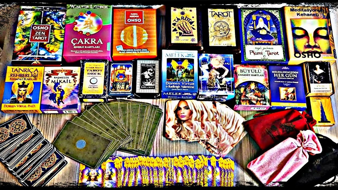 BÜTÜN DESTELERİM  / TAROT / MELEK KARTLARI & DİĞERLERİ - TÜM KARTLAR AÇILIYOR 🎈✨🎀