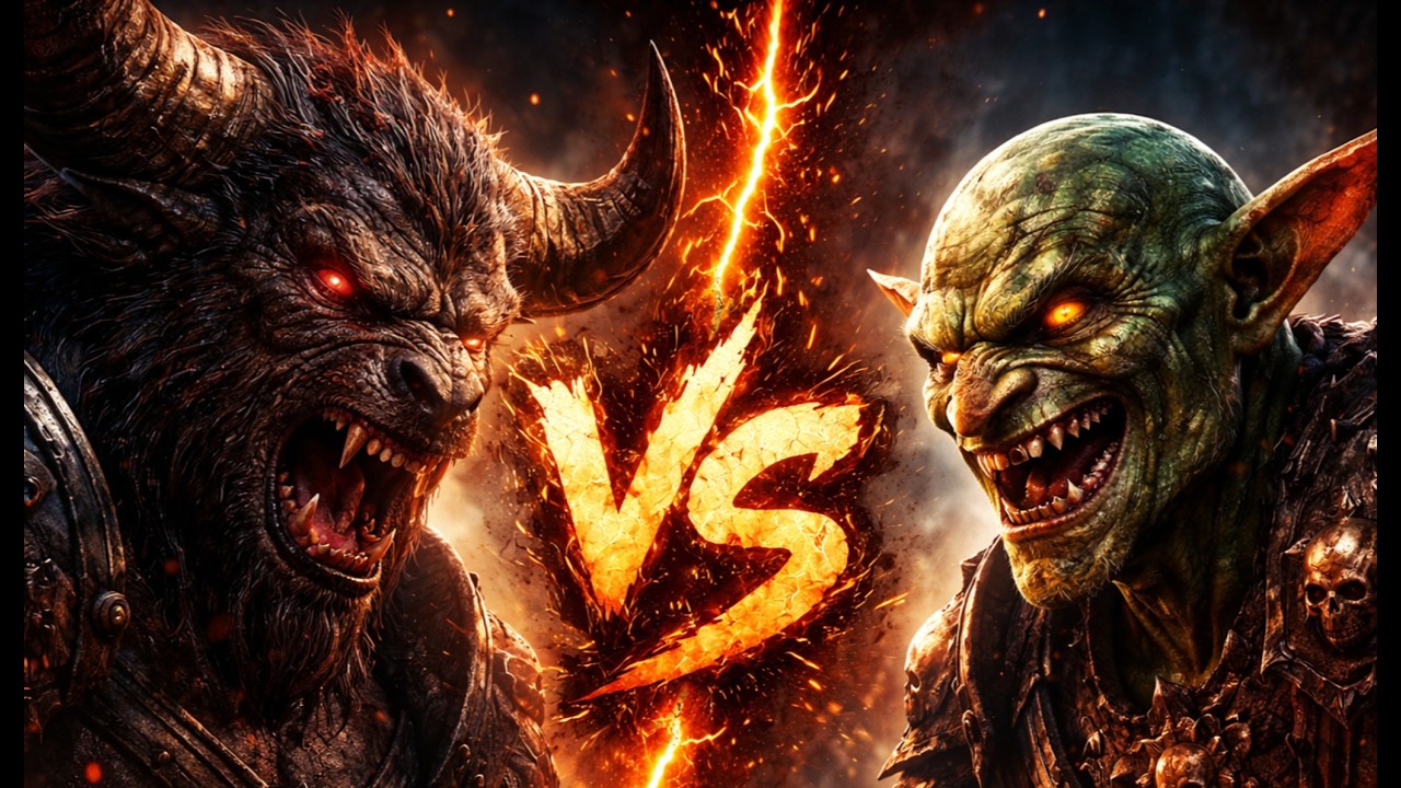 MINOTAUR vs GOBLIN KING | Arena of No Mercy (Epic Battle)