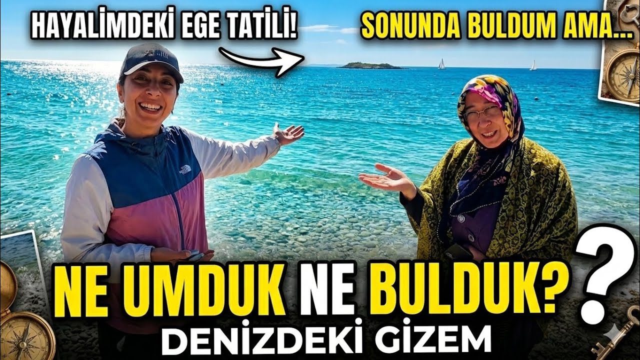 ​🌟 ÇEŞME’DE İLK GÜNÜMÜZ! 🌴 Karadenizli Gözüyle Ege Tatili