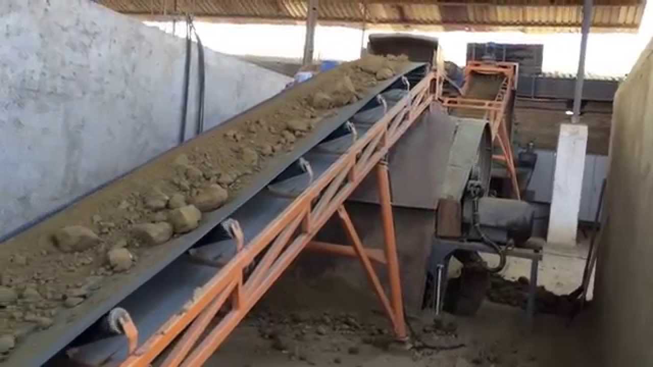 Toprak Kırma Eleme Lastik bantlı beşiger