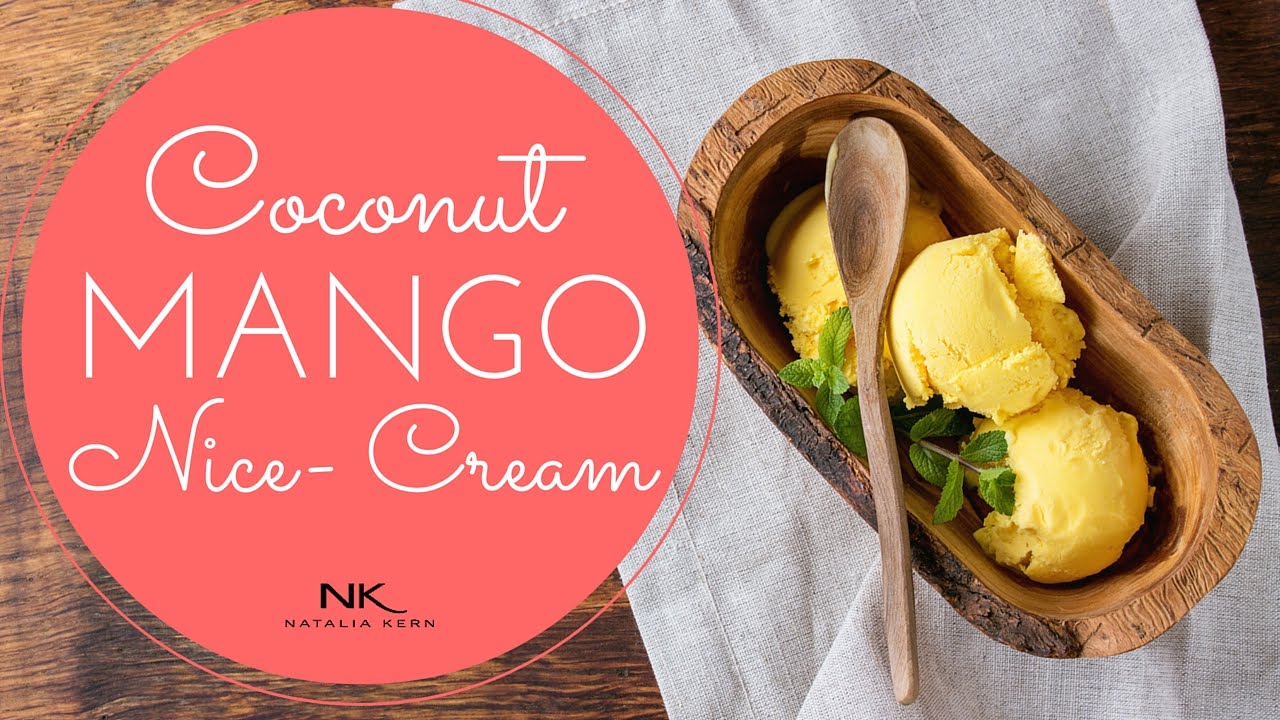 Mango Coconut Nice Cream