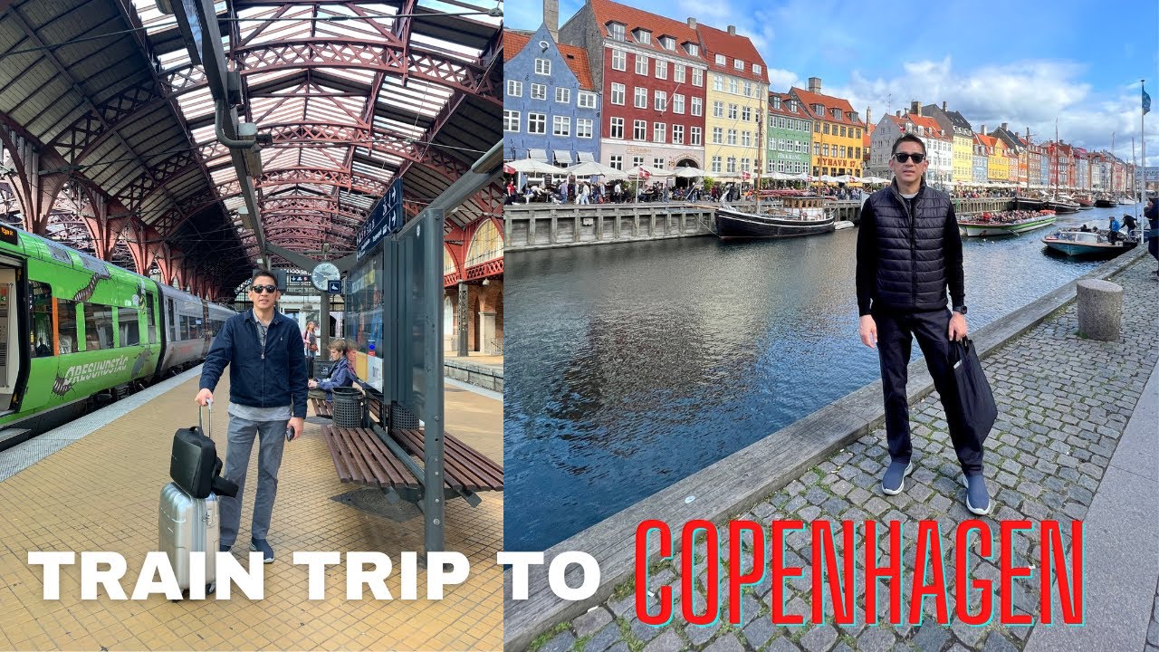 COPENHAGEN TRAVEL VLOG / SWEDEN TO DENMARK BY SJ TRAIN