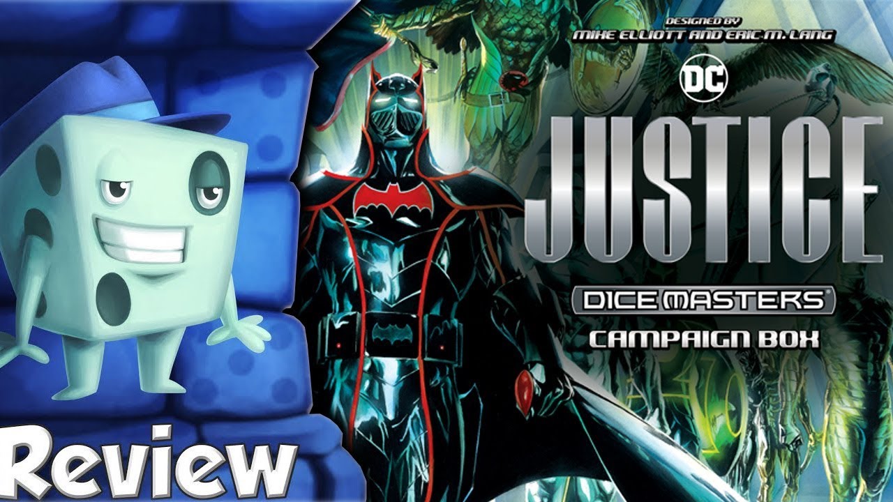 DC Comics Dice Masters: Justice Campaign Box Review - with Tom Vasel