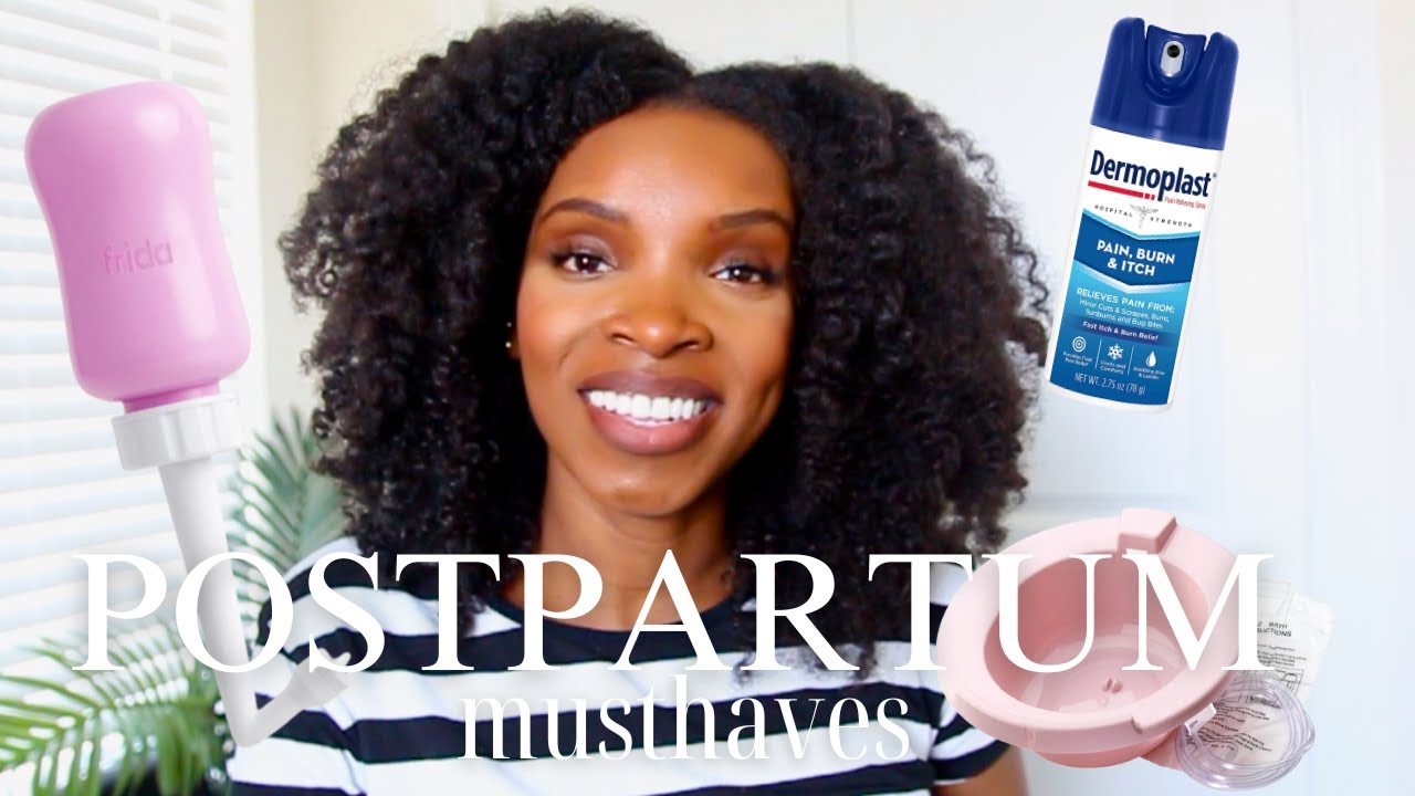 POSTPARTUM ESSENTIALS 2023 | What you REALLY need for recovery!
