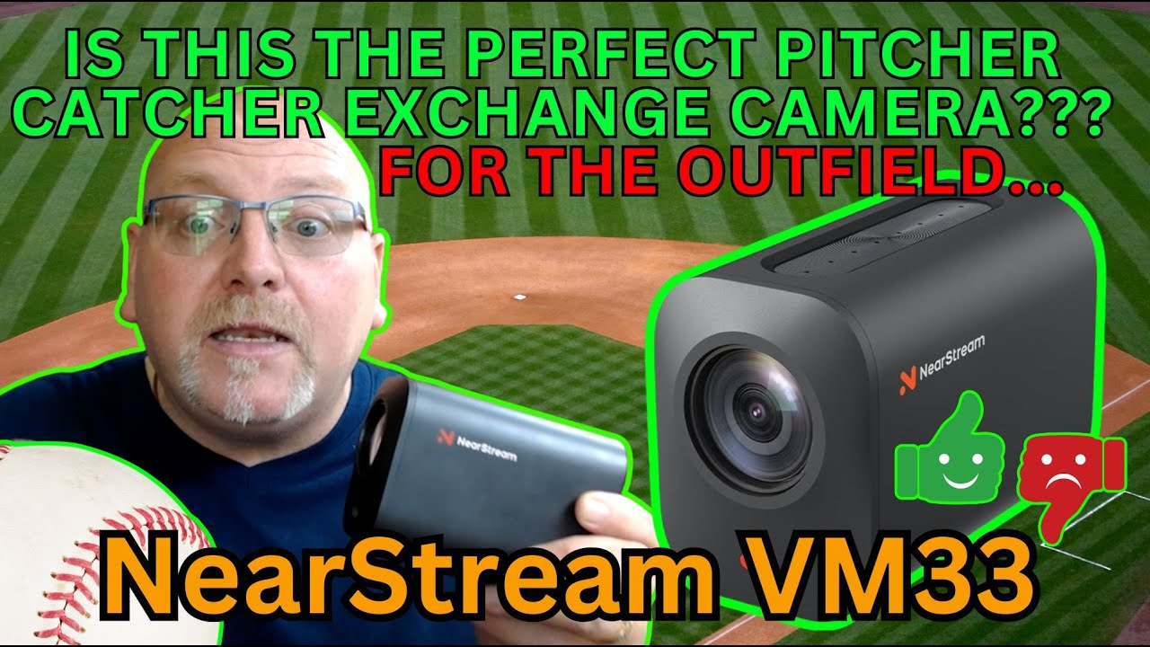 🤯 The PERFECT Baseball Camera Setup For LIVESTEAMING You NEED To See! NearStream VM33 #baseball