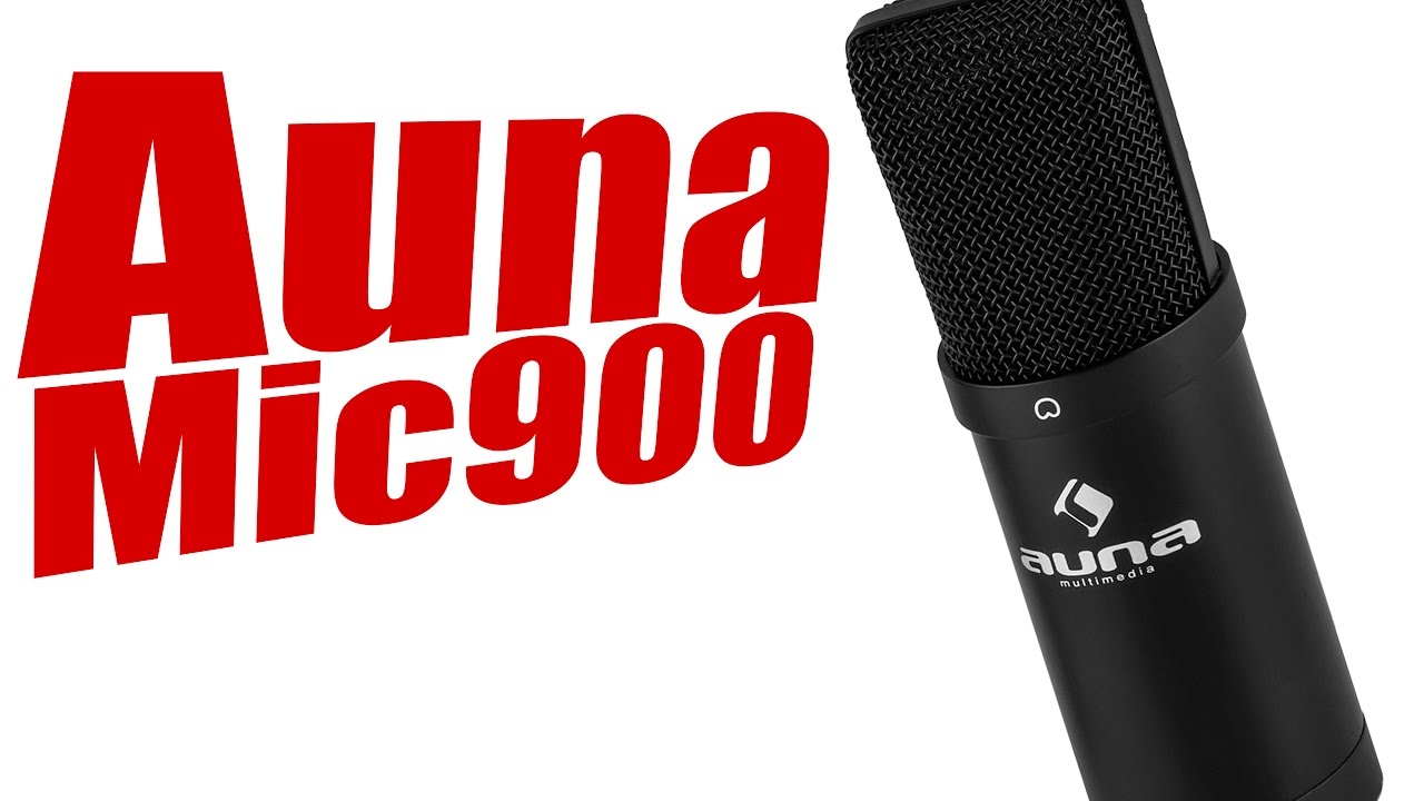 AUNA MIC900 - Das beste günstige Mikrofon für Youtuber?