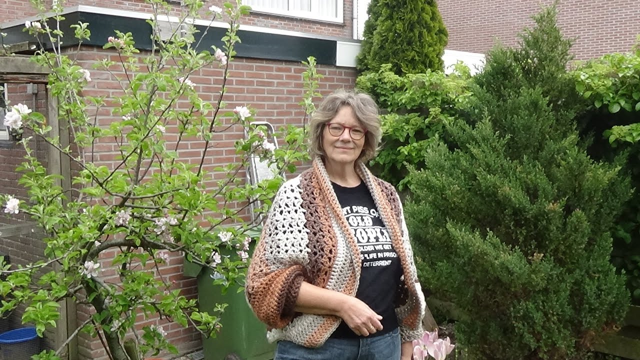 Haken - tutorial 512: Vonne's chunky donut vestje