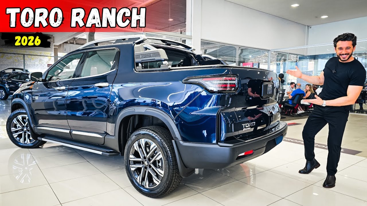 FIAT TORO RANCH 2026 NO AZUL JAZZ