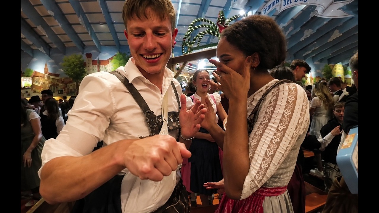 Напились вдрызг с незнакомцами на Октоберфесте! 🇩🇪