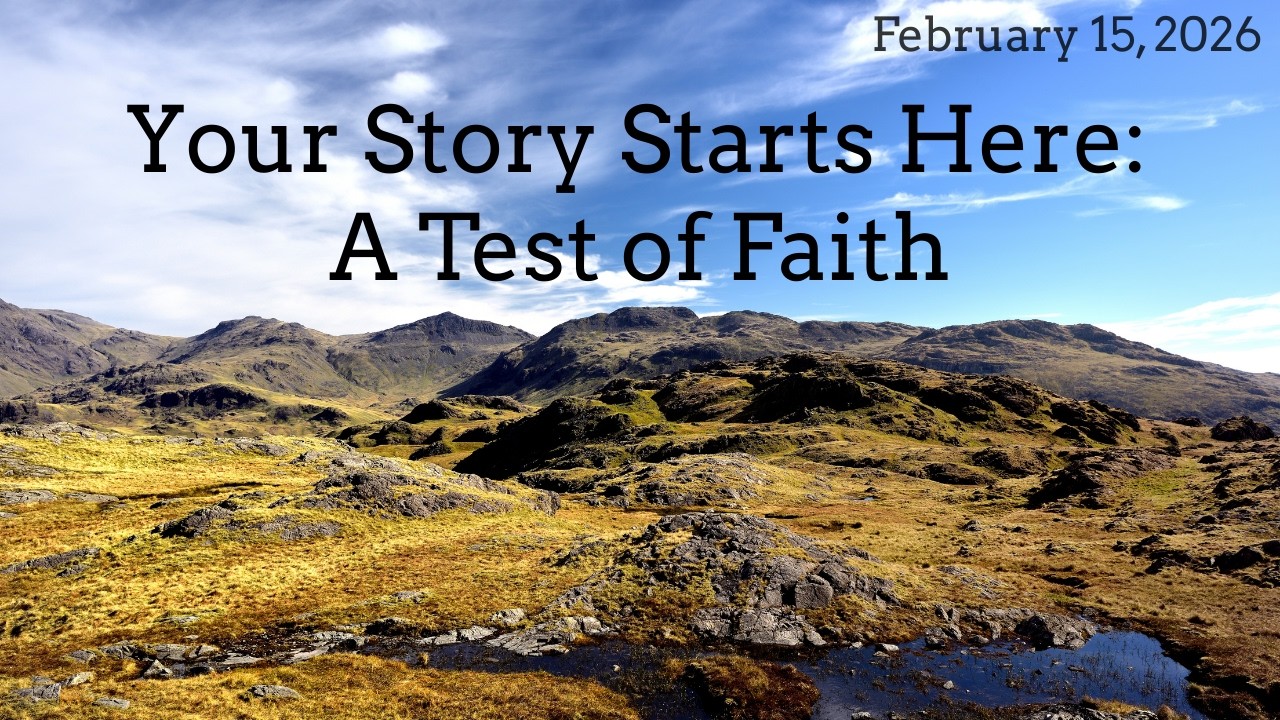 Sanctuary - Your Story Starts Here: A Test of Faith