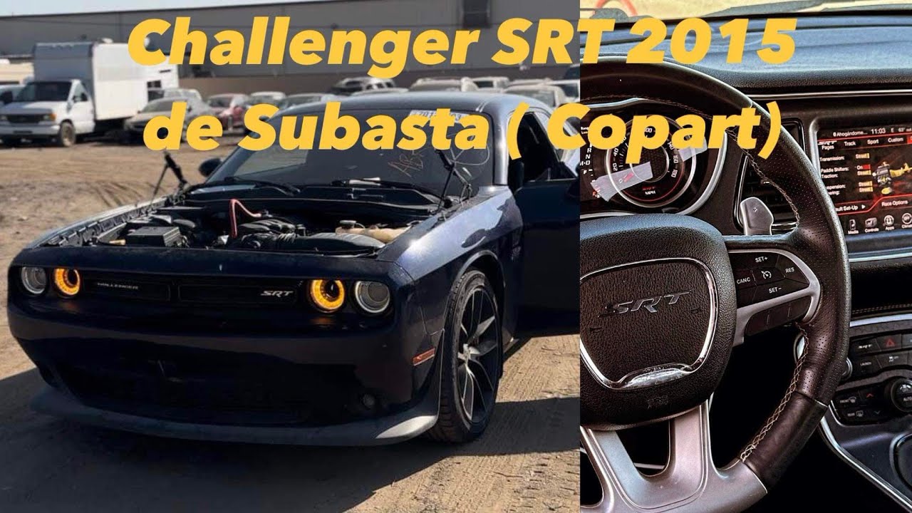 Compramos un CHALLENGER SRT en la subasta de Copart