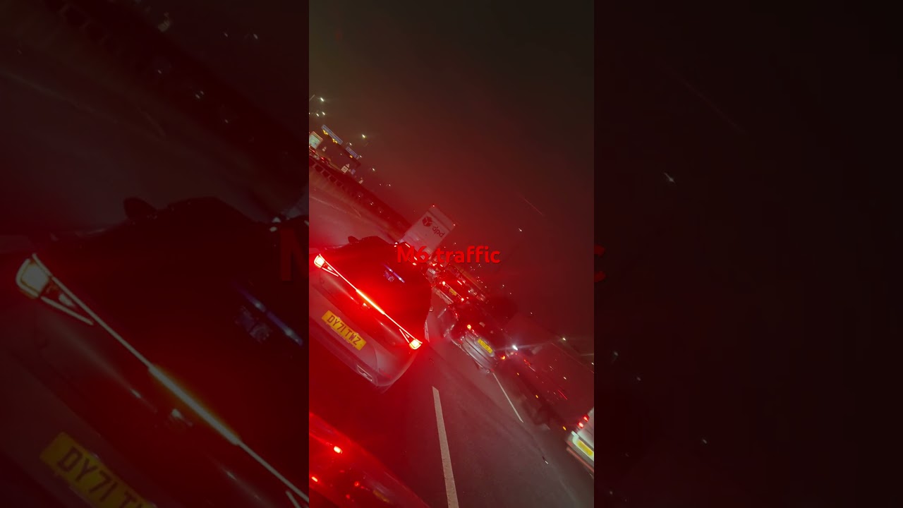 #M6 #traffic
