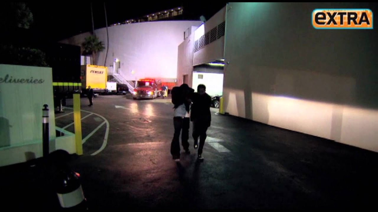Ray J and Raffles Van Exel leave Beverly Hills Hotel after Whitney Died? HD