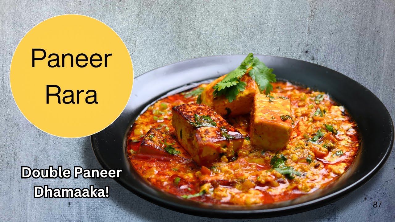 Paneer Rara Recipe | Dhaba Style Paneer Gravy with Scrambled & Cubed Paneer | Chef Ashish Kumar