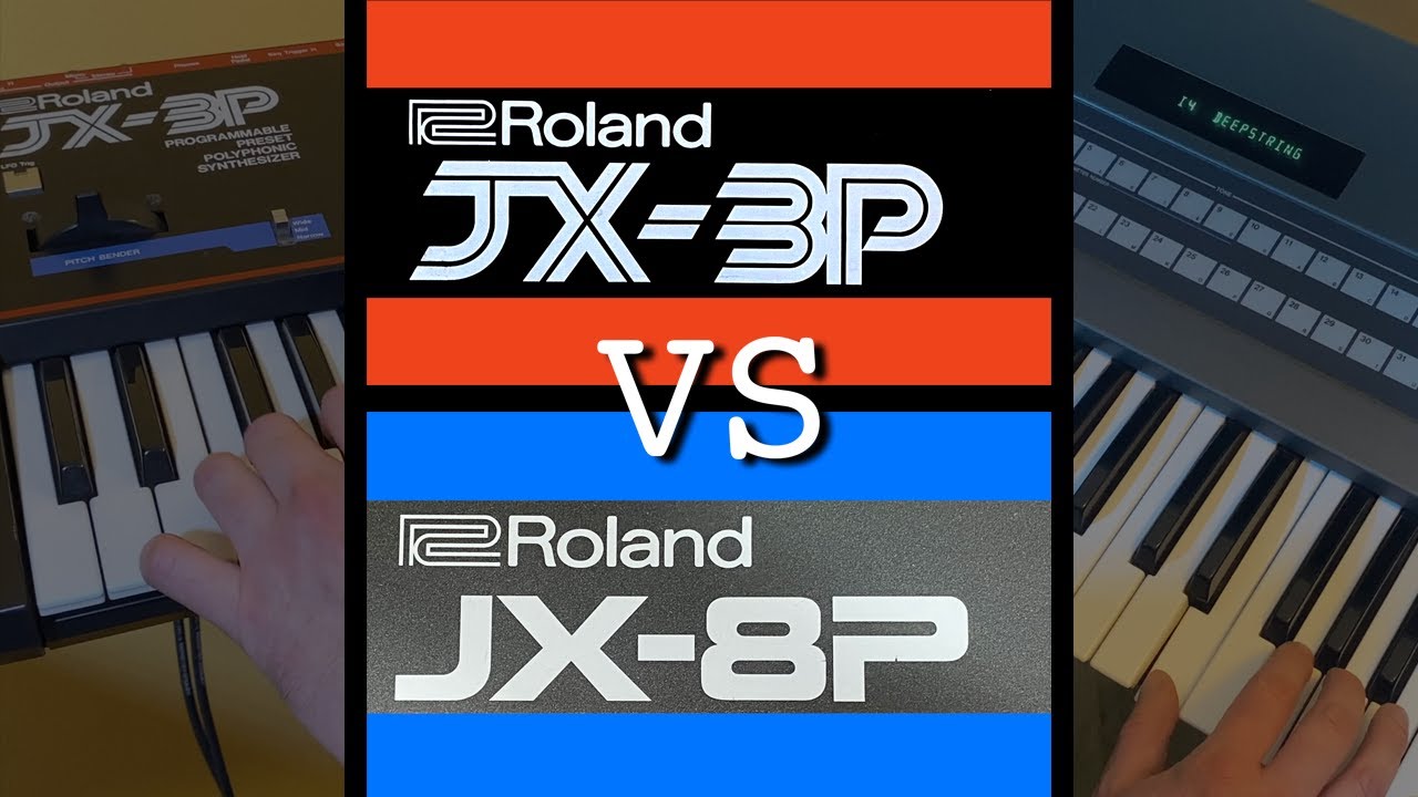 Synth Fight - Roland JX-3P vs JX-8P - Comparing two classic analog synthesizers
