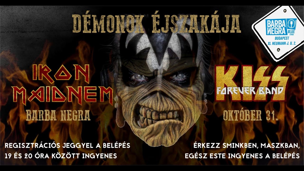 Iron Maidnem - Iron Maiden - 2022 10 31 - Barba Negra Track