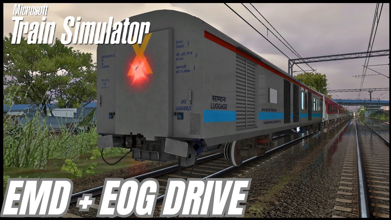 EOG+WDP4D💪  II MICROSOFT TRAIN SIMULATOR II GAMEPLAY.