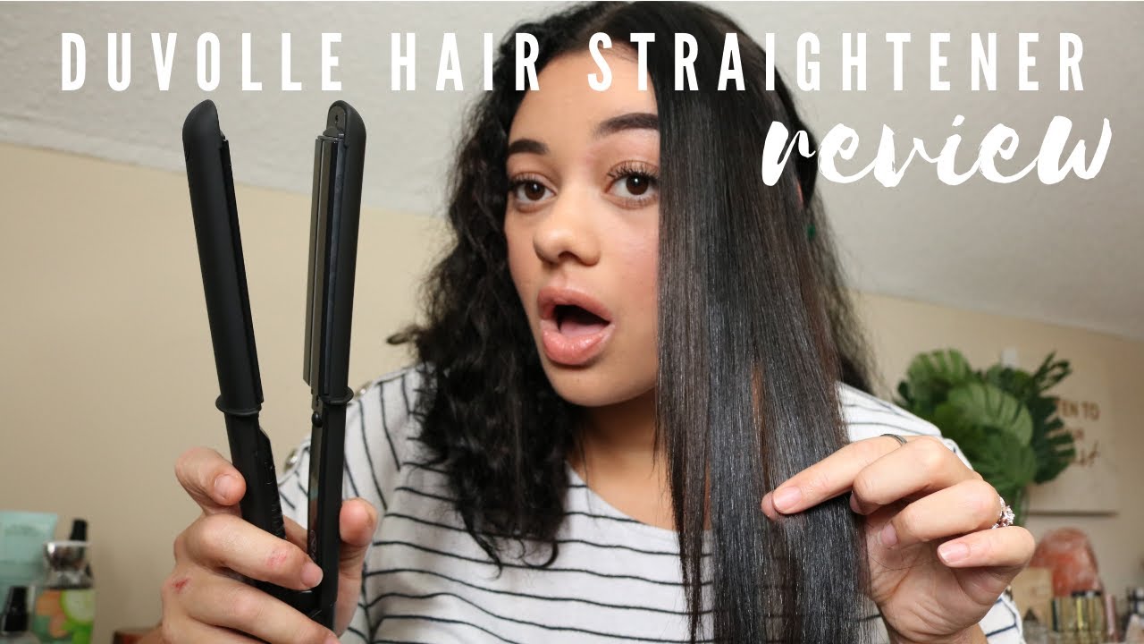 DUVOLLE HAIR STRAIGHTENER REVIEW | Alexis veal 2020