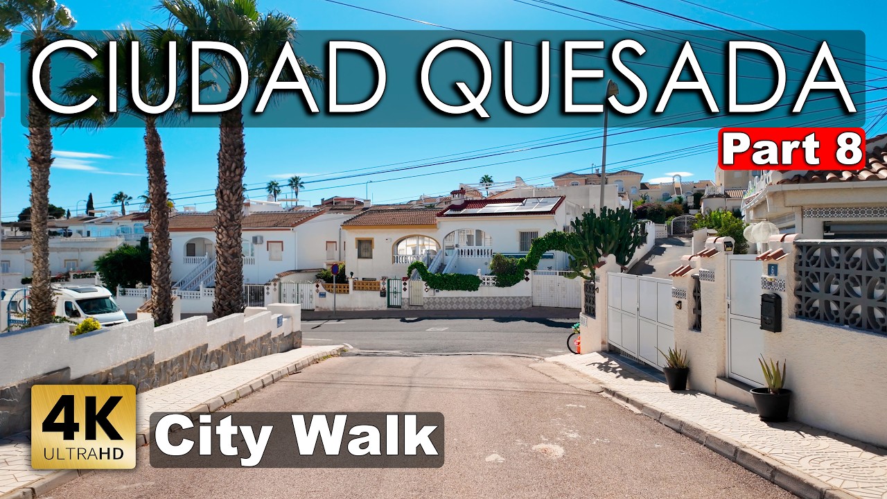 Ciudad Quesada, Part 8 - Costa Blanca 2025 | Spain - Walking tour [4k 60fps]