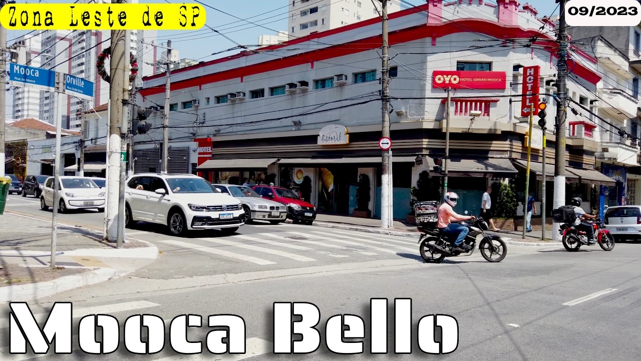 Do alto da Mooca até a parte baixa do bairro, e uma caminhada pela rua da Mooca e seus comércios.
