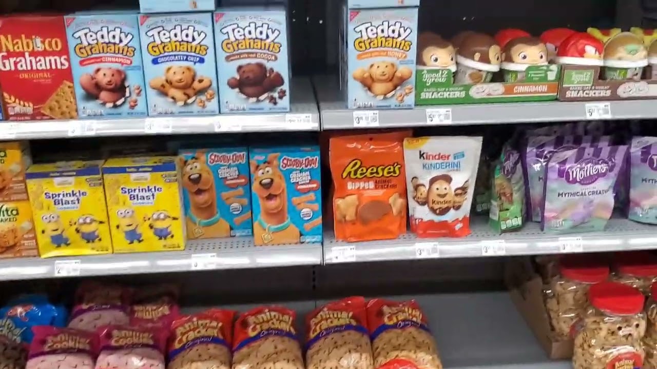 ASMR! AMAZING! SWEET TREATS FOR EVERY CRAVING! COOKIES AISLE NEW AT WALMART! #Walmart #asmr #amazing