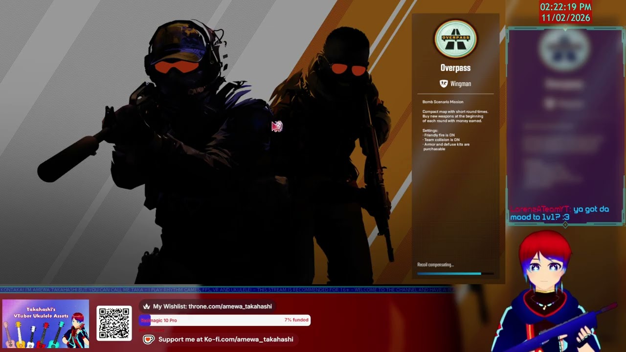 VOD: Ready, and tap tap TAP! HEADSHOT! (Counter-Strike 2) [ENG/VIET/PG-16]