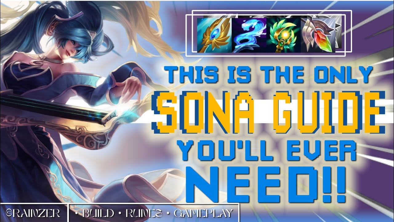 Wild Rift Sona 2025 GUIDE – Support Carry Build + Tips!