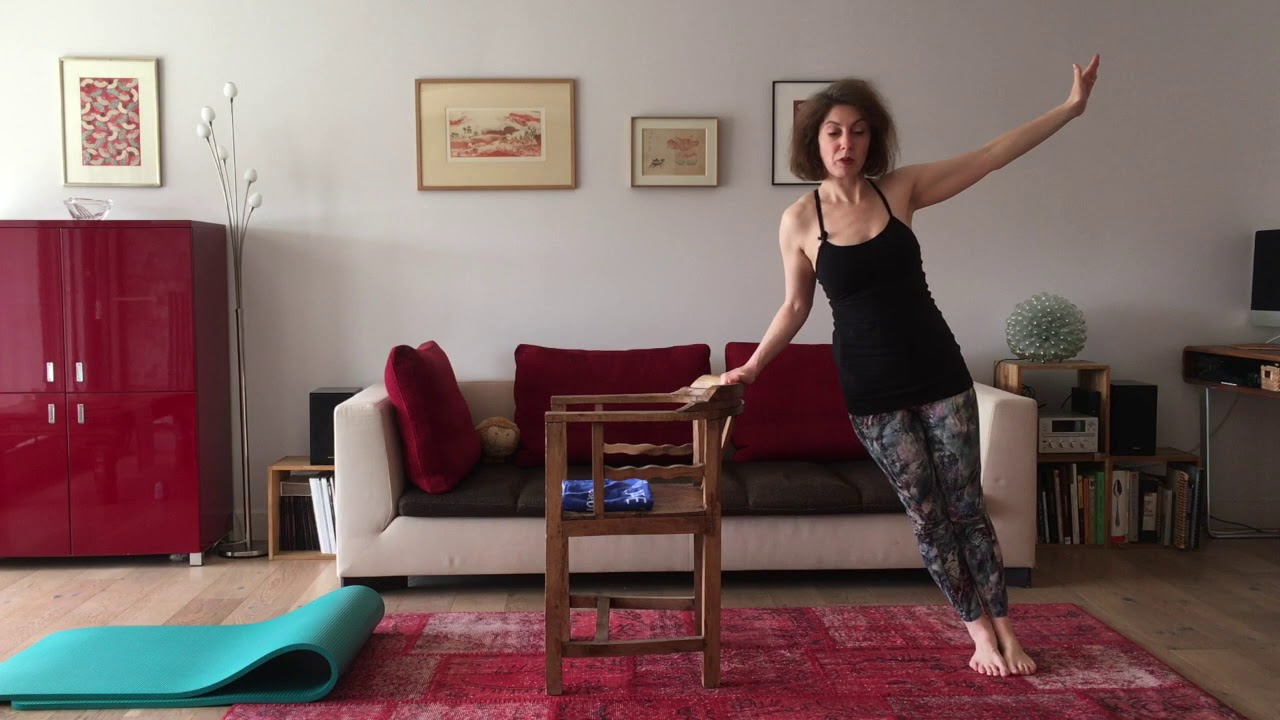 Pilates avec une chaise !
