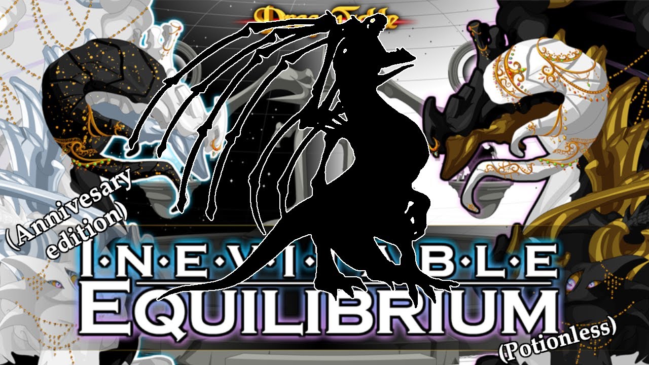 DragonFable - Doomknight v2 vs Inevitable Equilibrium (Anniversary Edition)