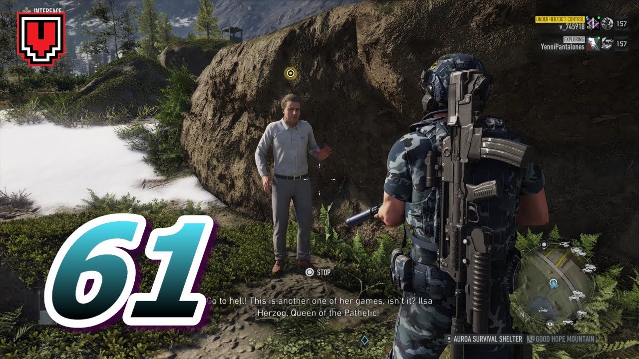 GHOST RECON BREAKPOINT: Auroa Survival Shelter & Carl Chisum (Under Herzog's Control) // Extreme #61
