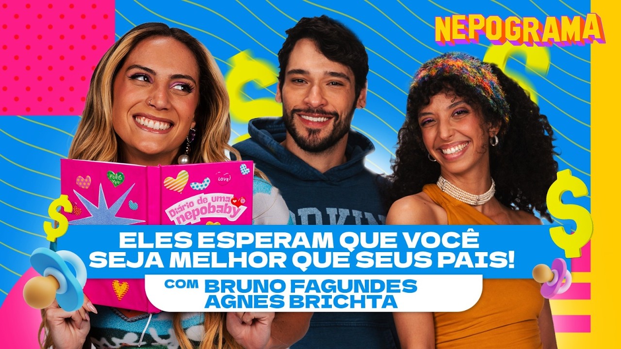 BRUNO FAGUNDES E AGNES BRICHTA | EP 3 | NEPOGRAMA | Sony Channel Brasil + PodDelas