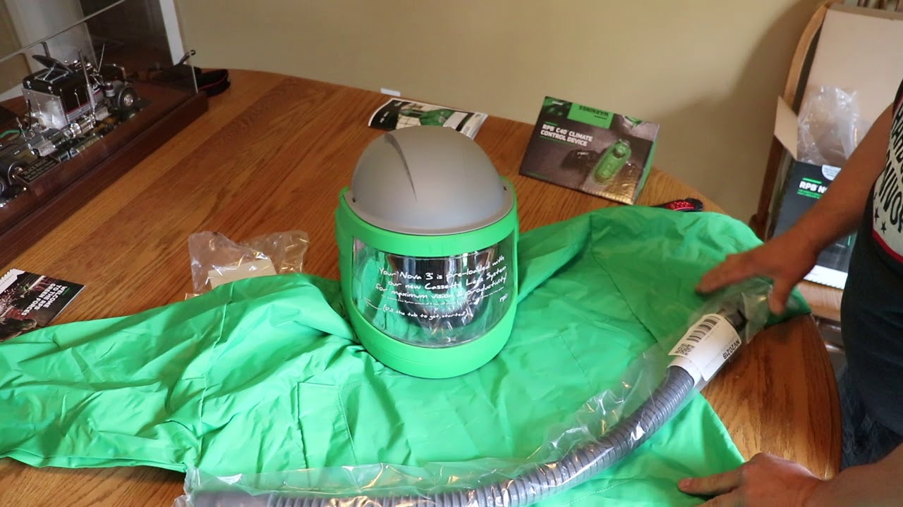 RPB Nova 3 Blasting Helmet and C40 Climate Control Unboxing Video