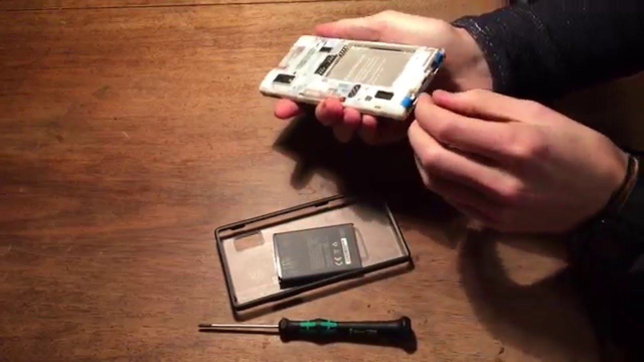 Fairphone 2 aufgeschraubt