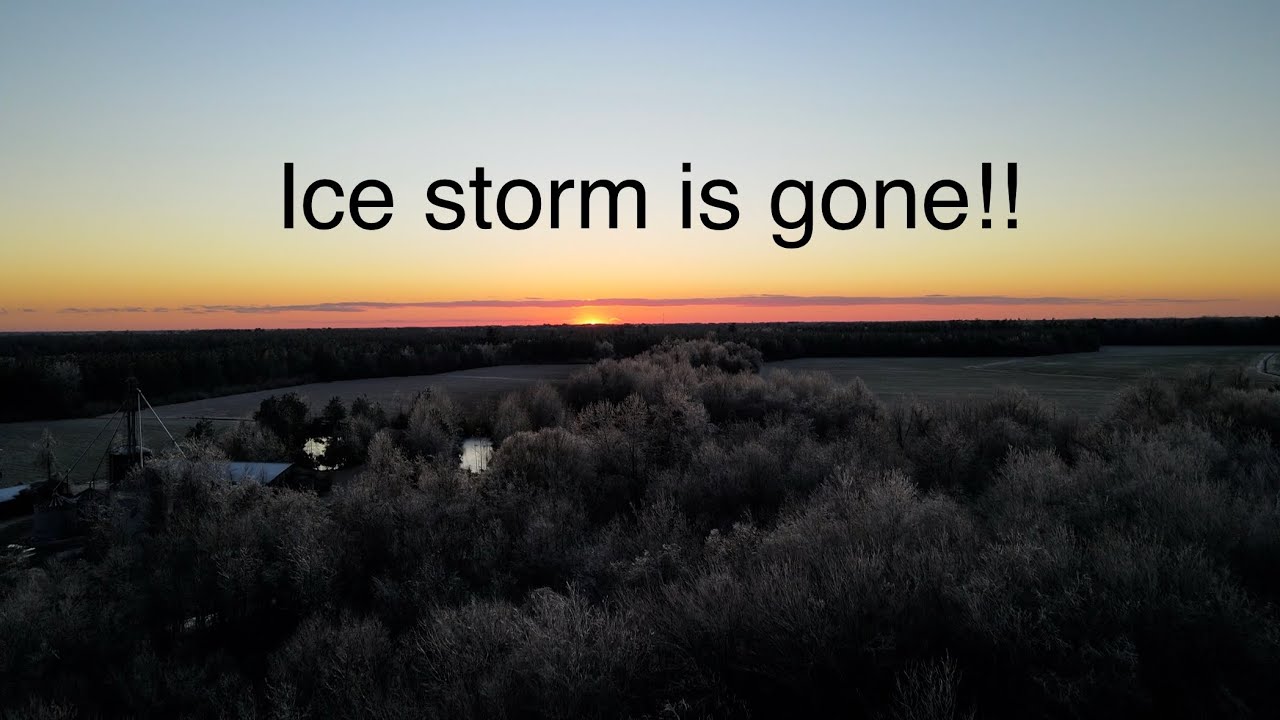 Working in the Shop After the Ice Storm | Repairs, Cleanup & Dove Field Check