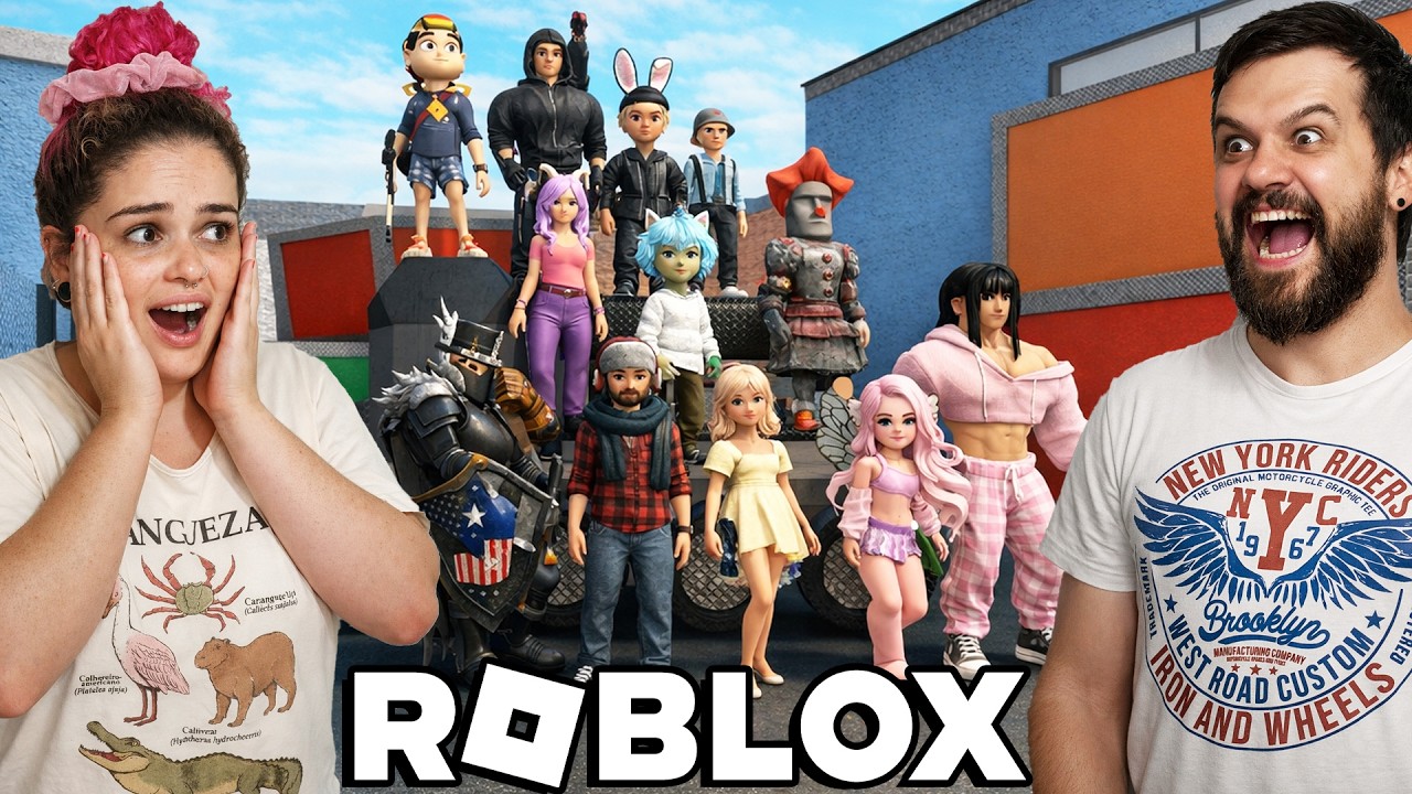 TODOS COM AVATAR REALISTA NO MURDER MYSTERY 2