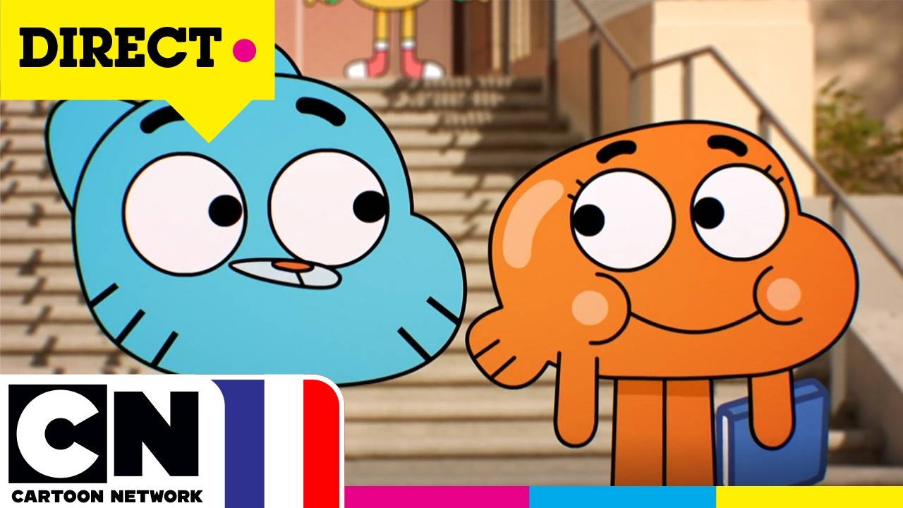 🔴 DIRECT: LE MONDE INCROYABLE DE GUMBALL - LIVE YOUTUBE  DESSINS ANIM&Eacute;S EN CONTINU&nbsp;@cartoonnetworkFR
