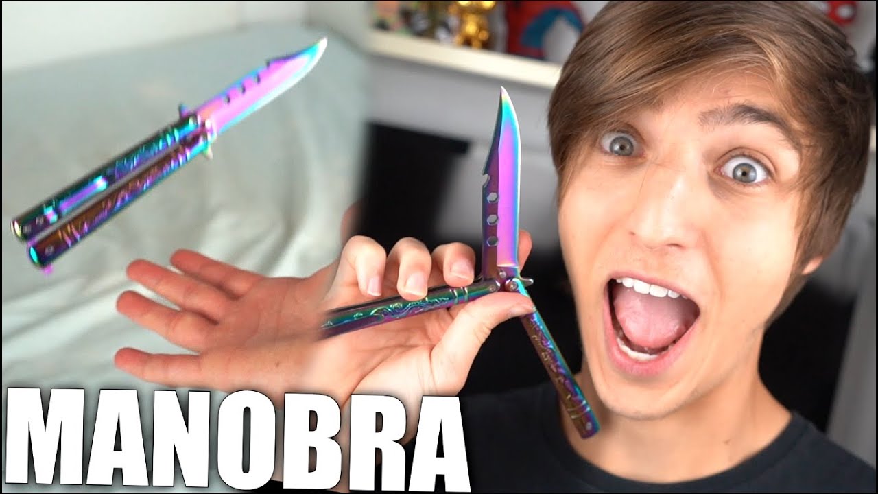 5 MANOBRAS MAIS FÁCEIS COM FACA!!! - Faca Butterfly