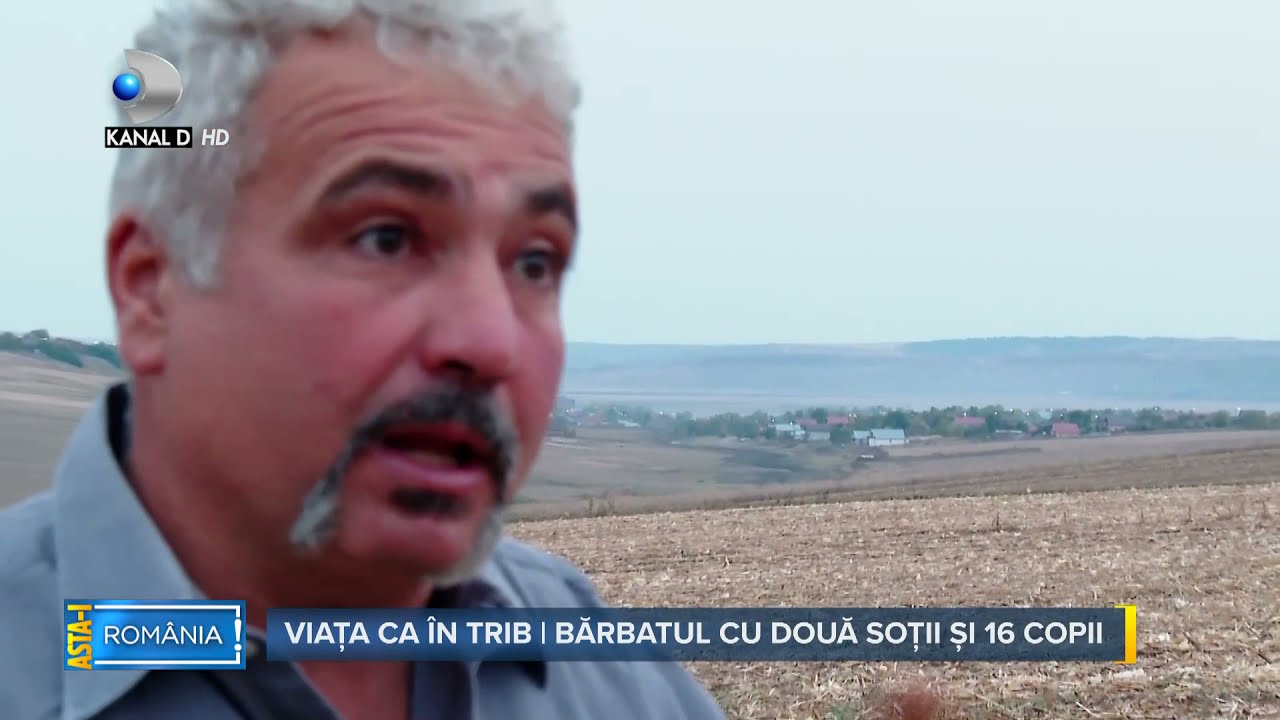 Asta-i Romania(14.11.2021) - Viata ca in trib! George Chirila, barbatul cu 2 sotii si 16 copii!