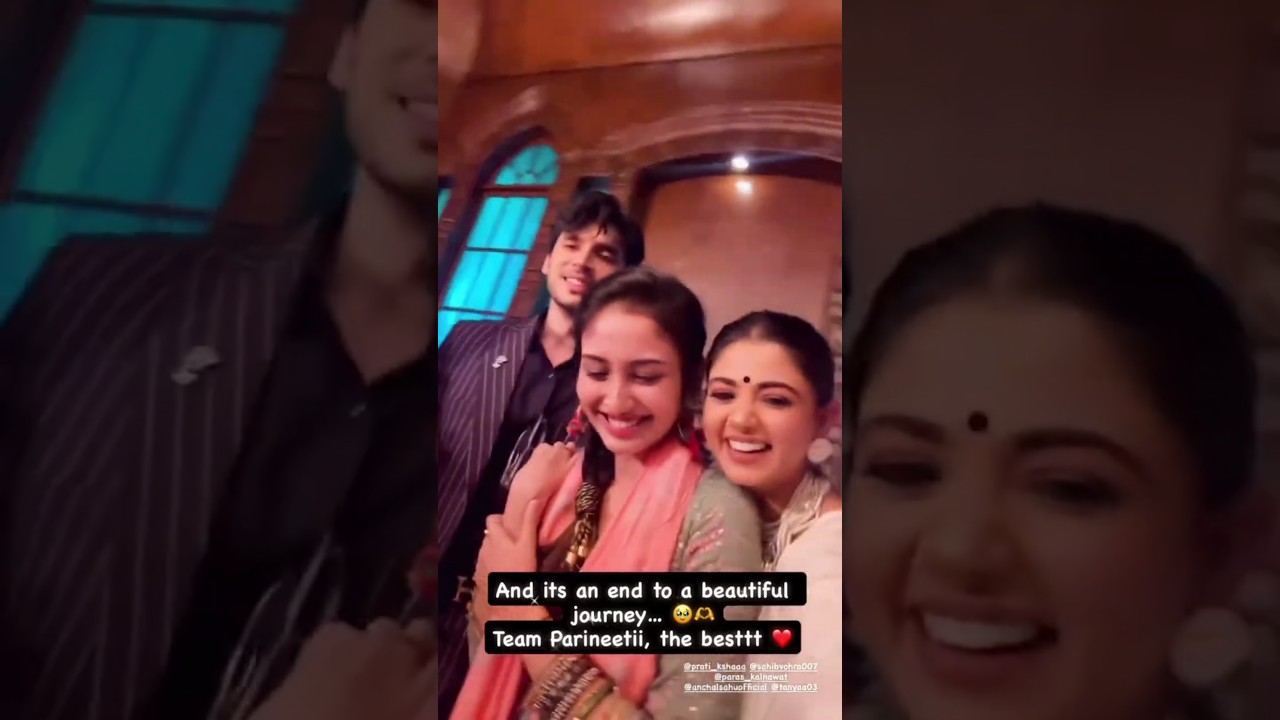 #Parineetii FAREWELL! OGs Pari & Neeti Wrap Up Journey With Cake & Smiles | #TanviDogra #AnchalSahu