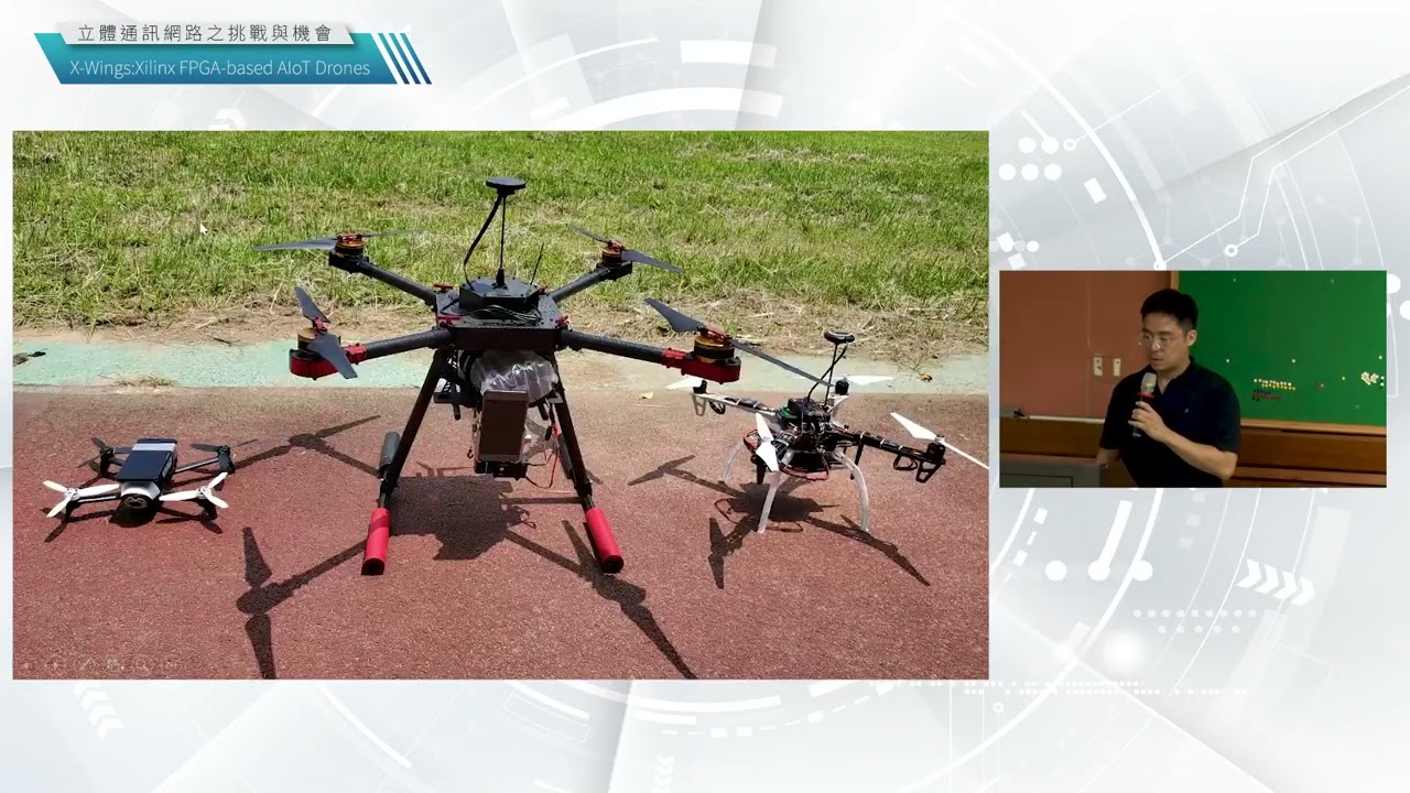 立體通訊網路之挑戰與機會(5/5) - Xilinx FPGA based AIoT Drones