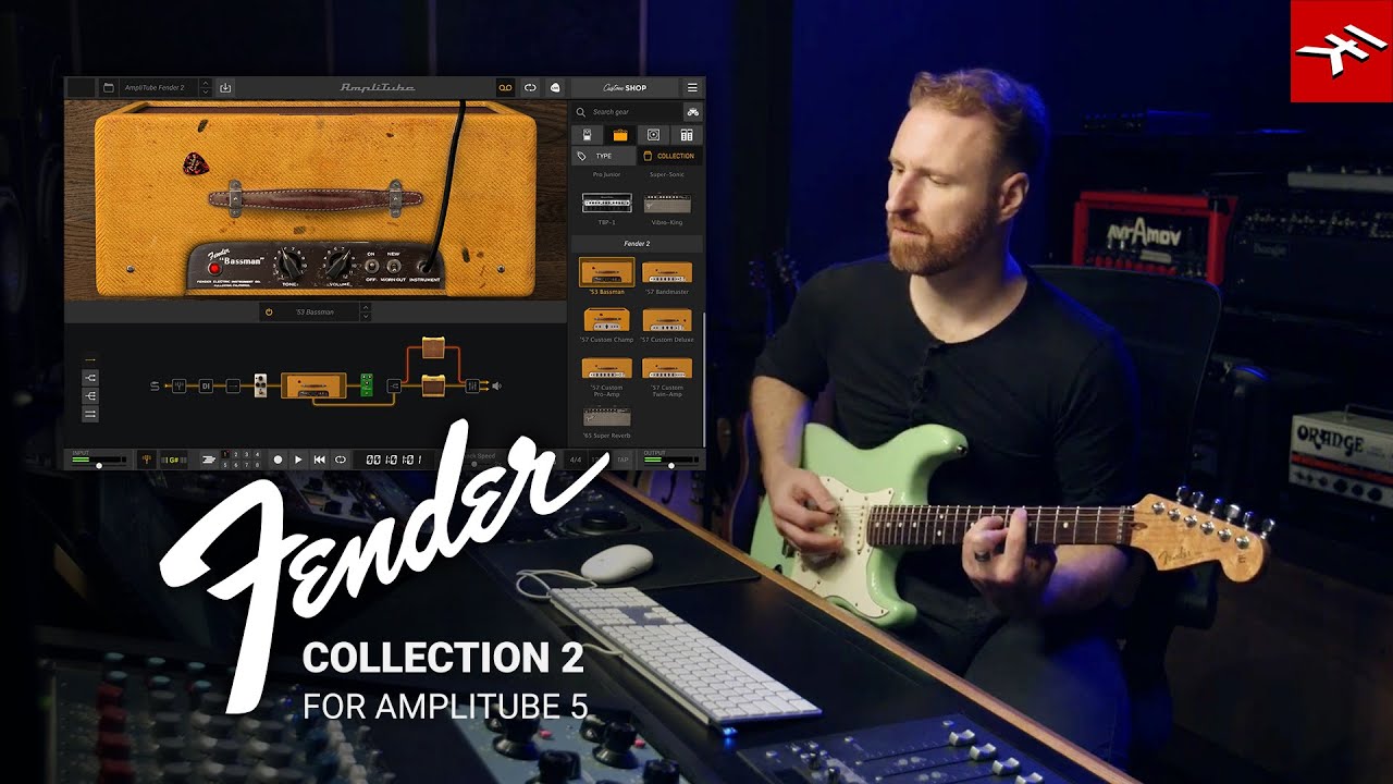 Fender Collection 2 for AmpliTube 5 Demo at VuDu Studios