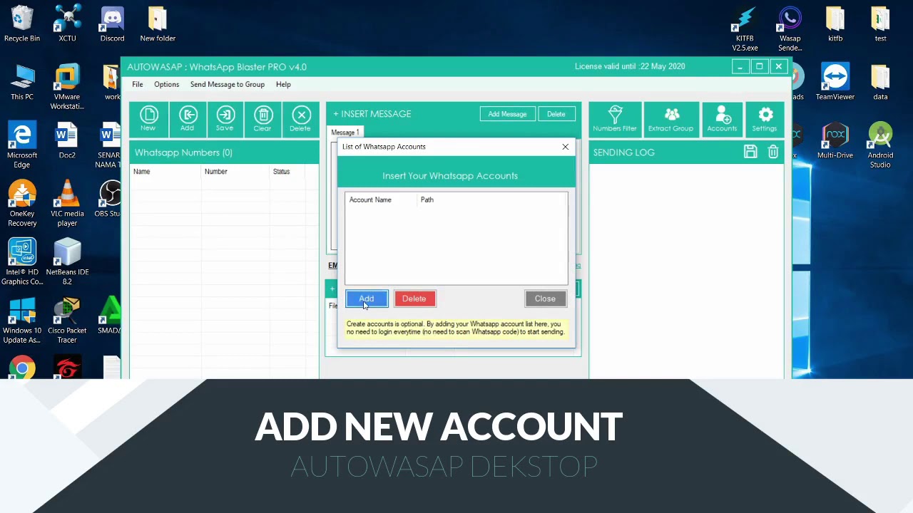 AUTOWASAP DEKSTOP | WHATSAPP BLAST