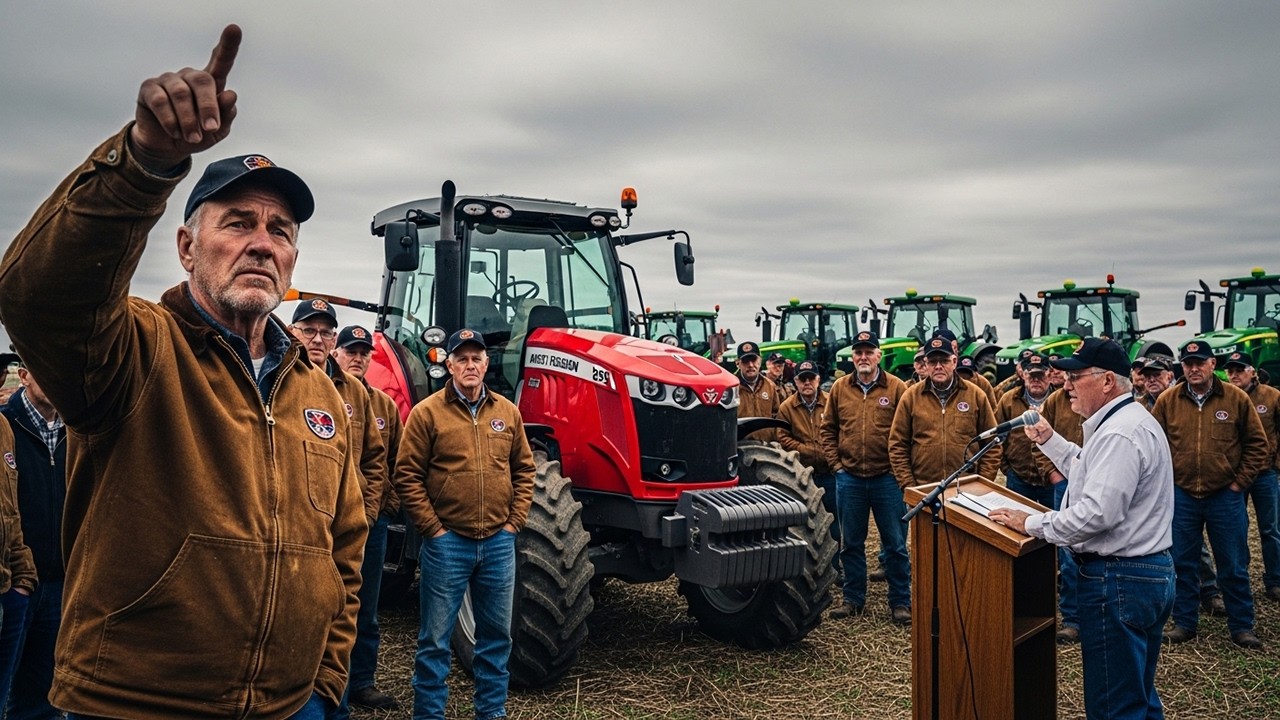 Massey Ferguson MF 9S — One Tractor That Broke 40 Years of Deere Loyalty at Retirement Auction