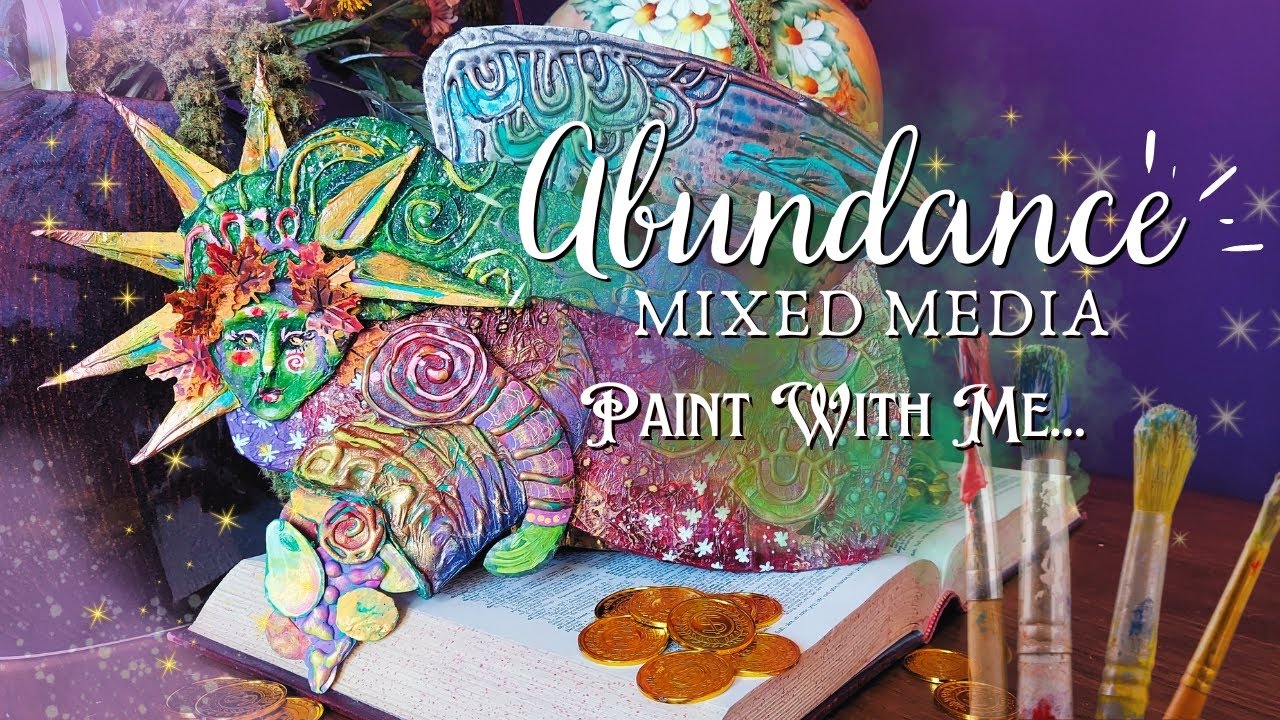 🎨✨Abundance Magick Mixed Media: An Art Witch Paint Along
