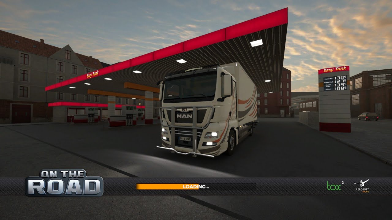 ON THE ROAD TRUCK SIMULATOR EN XBOX SERIES S / CON VOLANTE LOGITECH G920 Y TECLADO COMO BOTONERA