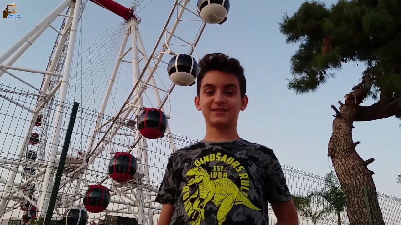 Türkiye'nin En Büyük Dönme Dolabına Bindim | Heart Of Antalya | #Lunapark