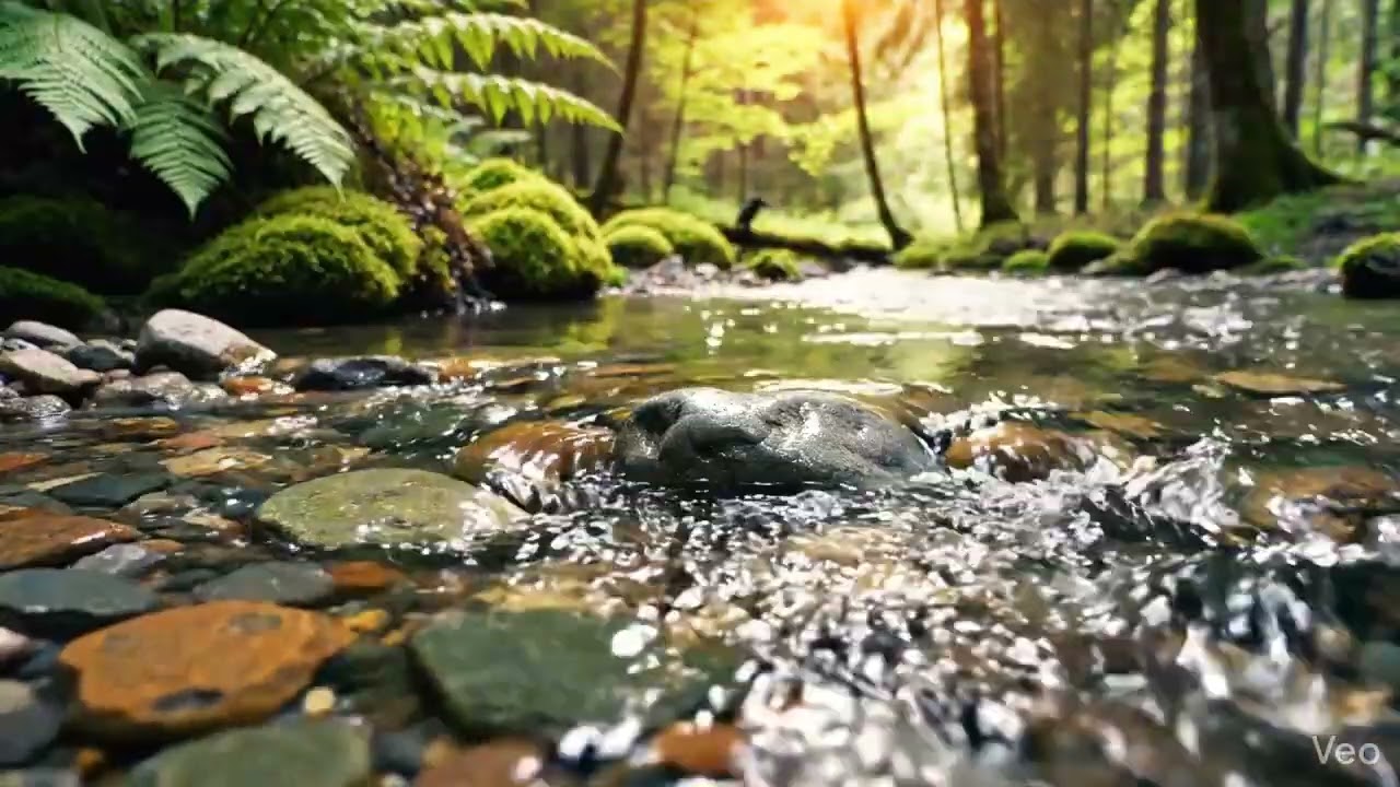 River Flow Sounds 🌊 Relaxing Water Ambience for Deep Sleep