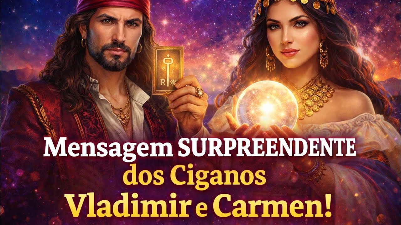 Mensagem SURPREENDENTE dos ciganos WLADIMIR e CARMEN 😱