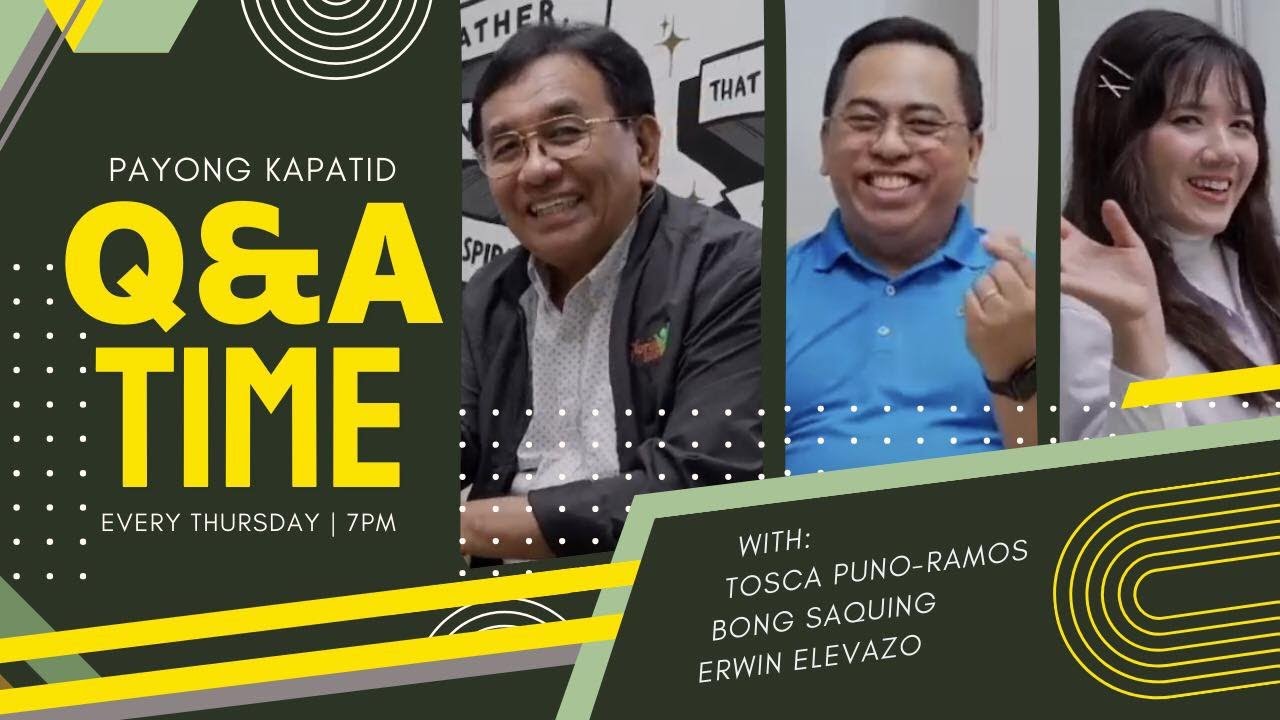 Q&A TIME | Payong Kapatid | Kasalanan Bang Maging Tamad?
