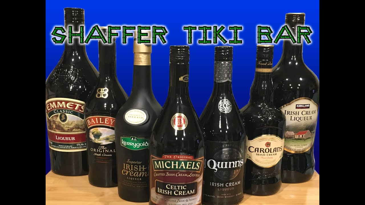 My wife and I taste-test Different Irish Creams